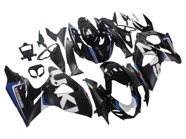 2009-2016 Matte Black White Blue Suzuki GSXR 1000 Motorcycle Fairings UK