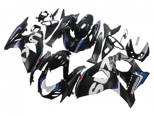 2009-2016 Matte Black White Blue Suzuki GSXR 1000 Motorcycle Fairings UK