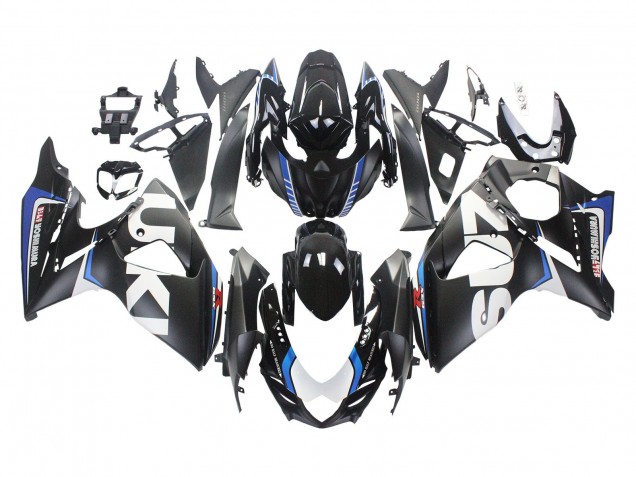 2009-2016 Matte Black White Blue Suzuki GSXR 1000 Motorcycle Fairings UK