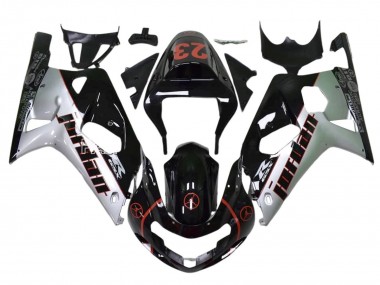 Buy 2009-2016 Glossy Black White Red Jordan 23 Suzuki GSXR 1000 Motorcycle Fairings UK