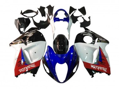 Buy 1996-2007 White Blue Red Makita Black Suzuki GSXR 1300 Hayabusa Motorcycle Fairings UK