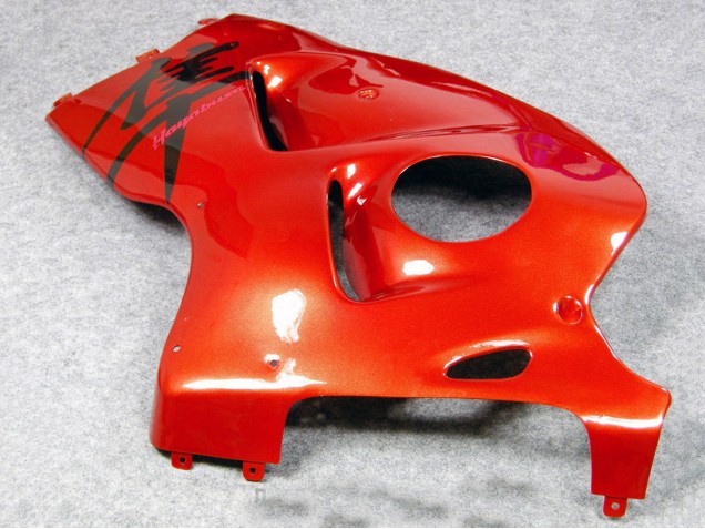 1996-2007 Orange Red Suzuki GSXR 1300 Hayabusa Motorcycle Fairings UK