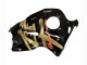 1996-2007 Glossy Black Gold Hayabusa Suzuki GSXR 1300 Hayabusa Motorcycle Fairings UK