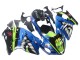 1996-2007 Blue Green Shark 46 Suzuki GSXR 1300 Hayabusa Motorcycle Fairings UK