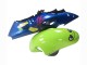 1996-2007 Blue Green Shark 46 Suzuki GSXR 1300 Hayabusa Motorcycle Fairings UK