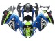 1996-2007 Blue Green Shark 46 Suzuki GSXR 1300 Hayabusa Motorcycle Fairings UK