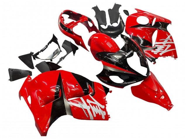 1996-2007 Red Black Hayabusa Suzuki GSXR 1300 Hayabusa Motorcycle Fairings UK