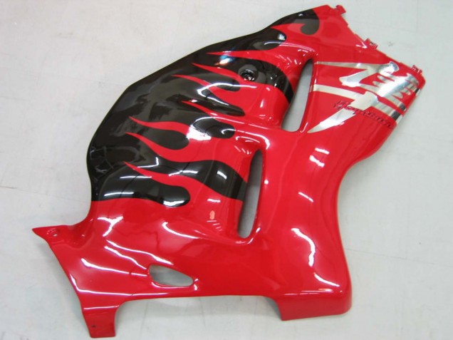 1996-2007 Red Black Suzuki GSXR 1300 Hayabusa Motorcycle Fairings UK