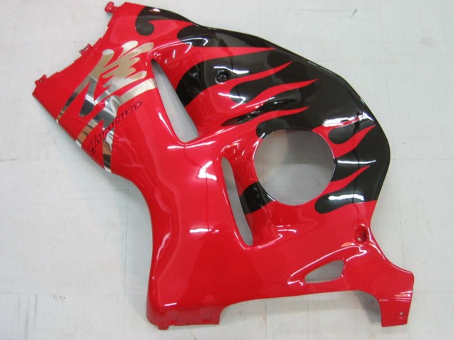 1996-2007 Red Black Suzuki GSXR 1300 Hayabusa Motorcycle Fairings UK