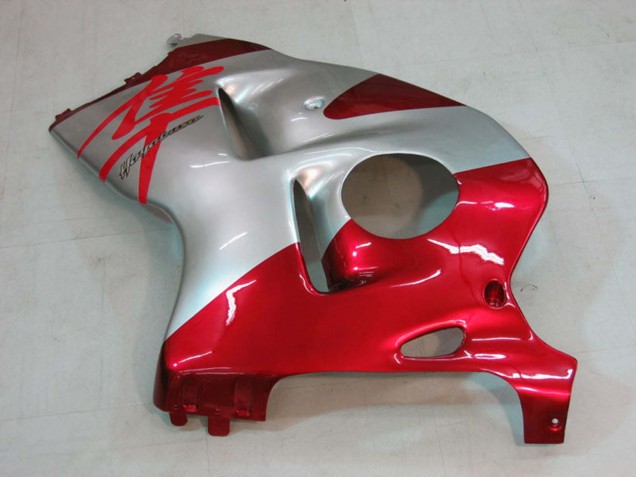 1996-2007 Silver Red Hayabusa Suzuki GSXR 1300 Hayabusa Motorcycle Fairings UK