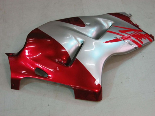 1996-2007 Silver Red Hayabusa Suzuki GSXR 1300 Hayabusa Motorcycle Fairings UK