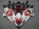1996-2007 White Red Motul Suzuki GSXR 1300 Hayabusa Motorcycle Fairings UK