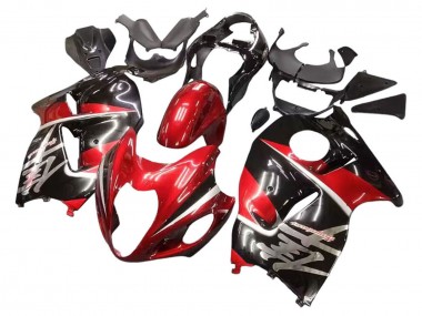 Buy 1996-2007 Red Glossy Black Hayabusa Suzuki GSXR 1300 Hayabusa Motorcycle Fairings UK