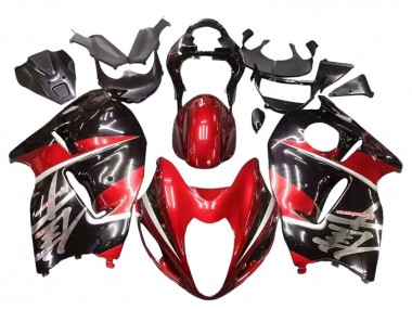 Buy 1996-2007 Red Glossy Black Hayabusa Suzuki GSXR 1300 Hayabusa Motorcycle Fairings UK