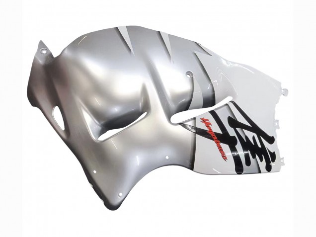 1996-2007 White Silver Hayabusa Suzuki GSXR 1300 Hayabusa Motorcycle Fairings UK