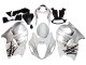 1996-2007 White Silver Hayabusa Suzuki GSXR 1300 Hayabusa Motorcycle Fairings UK