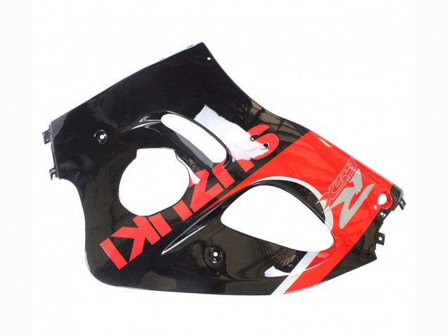 1996-2000 Black Red Suzuki GSXR 600 / GSXR 750 Motorcycle Fairings UK