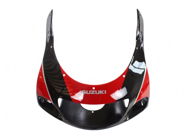 1996-2000 Black Red Suzuki GSXR 600 / GSXR 750 Motorcycle Fairings UK