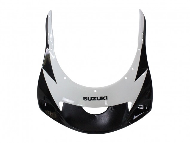 1996-2000 Black White Suzuki GSXR 600 / GSXR 750 Motorcycle Fairings UK