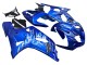 2001-2003 Blue with White Flame Suzuki GSXR 600 / GSXR 750 Motorcycle Fairings UK