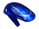 2001-2003 Blue with White Flame Suzuki GSXR 600 / GSXR 750 Motorcycle Fairings UK