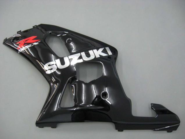 2001-2003 Glossy Black Red White Suzuki GSXR 600 / GSXR 750 Motorcycle Fairings UK