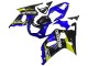 2001-2003 Blue Yellow Glossy Black Suzuki GSXR 600 / GSXR 750 Motorcycle Fairings UK