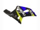 2001-2003 Blue Yellow Glossy Black Suzuki GSXR 600 / GSXR 750 Motorcycle Fairings UK
