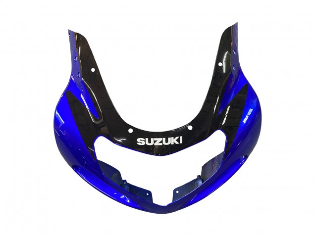 2001-2003 Blue Yellow Glossy Black Suzuki GSXR 600 / GSXR 750 Motorcycle Fairings UK