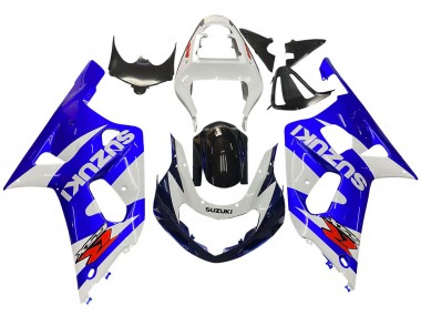 Buy 2001-2003 White Blue Glossy Black Red Suzuki GSXR 600 / GSXR 750 Motorcycle Fairing UK