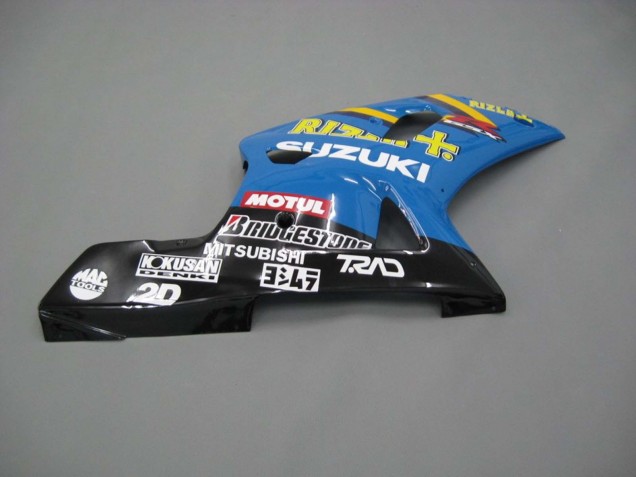 2001-2003 Blue Yellow Black Motul Rizla Suzuki GSXR 600 / GSXR 750 Motorcycle Fairings UK