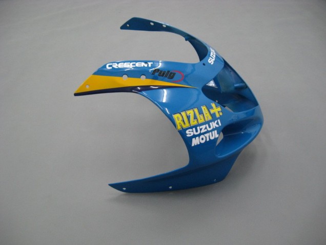 2001-2003 Blue Yellow Black Motul Rizla Suzuki GSXR 600 / GSXR 750 Motorcycle Fairings UK