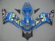 2001-2003 Blue Yellow Black Motul Rizla Suzuki GSXR 600 / GSXR 750 Motorcycle Fairings UK
