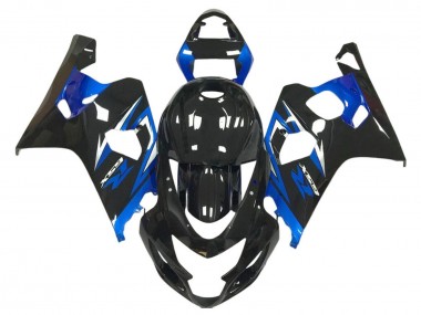 Buy 2004-2005 Glossy Black Blue Suzuki GSXR 600 / GSXR 750 Motorcycle Fairings UK
