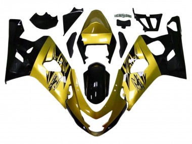 Buy 2004-2005 Gold Black Suzuki GSXR 600 / GSXR 750 Motorcycle Fairings UK