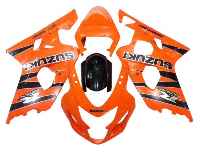 2004-2005 Orange Black Suzuki GSXR 600 / GSXR 750 Motorcycle Fairings UK