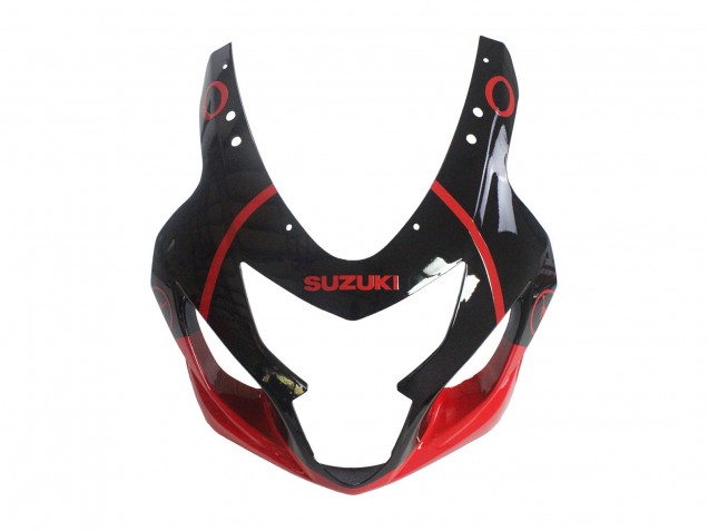 2004-2005 Glossy Black Red Jordan Michelin Suzuki GSXR 600 / GSXR 750 Motorcycle Fairings UK