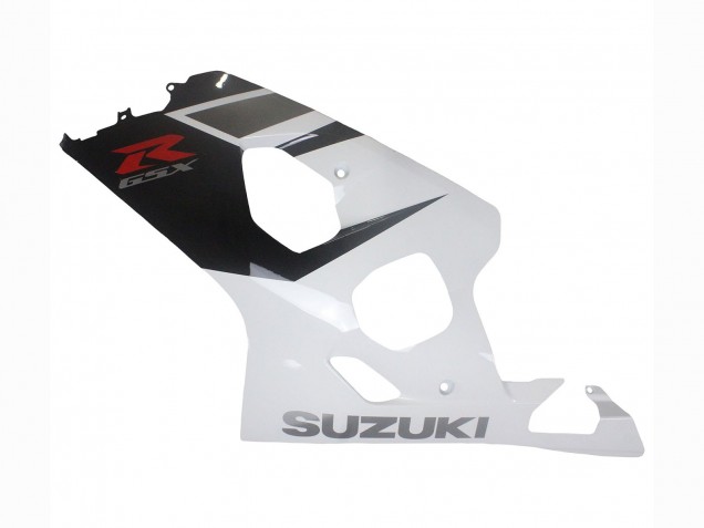 2004-2005 White Black Red Suzuki GSXR 600 / GSXR 750 Motorcycle Fairings UK