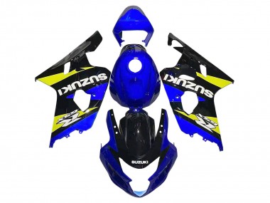 Buy 2004-2005 Blue Yellow Black Suzuki GSXR 600 / GSXR 750 Motorcycle Fairings UK