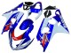2004-2005 White Blue Red Suzuki GSXR 600 / GSXR 750 Motorcycle Fairing UK