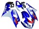 2004-2005 White Blue Red Suzuki GSXR 600 / GSXR 750 Motorcycle Fairing UK