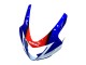 2004-2005 White Blue Red Suzuki GSXR 600 / GSXR 750 Motorcycle Fairing UK