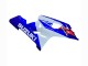 2004-2005 White Blue Red Suzuki GSXR 600 / GSXR 750 Motorcycle Fairing UK