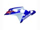 2004-2005 White Blue Red Suzuki GSXR 600 / GSXR 750 Motorcycle Fairing UK