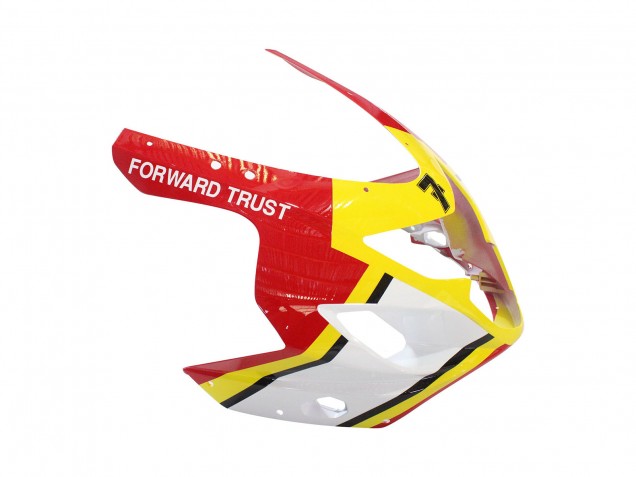 2004-2005 White Red Yellow Michelin Texaon Heron 7 Suzuki GSXR 600 / GSXR 750 Motorcycle Fairings UK