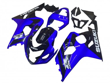 Buy 2004-2005 Blue Black White Decal Suzuki GSXR 600 / GSXR 750 Motorcycle Fairings UK