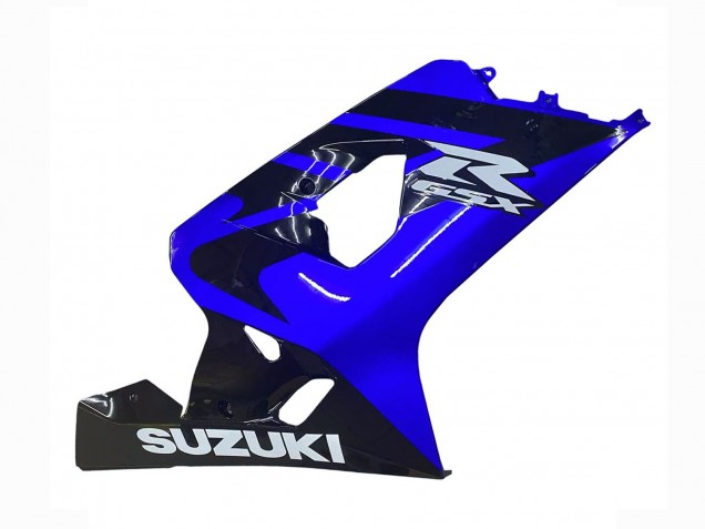 2004-2005 Blue Black White Decal Suzuki GSXR 600 / GSXR 750 Motorcycle Fairings UK