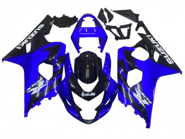 Buy 2004-2005 Blue Black White Decal Suzuki GSXR 600 / GSXR 750 Motorcycle Fairings UK