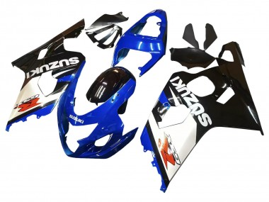 Buy 2004-2005 Blue White Black Suzuki GSXR 600 / GSXR 750 Motorcycle Fairings UK