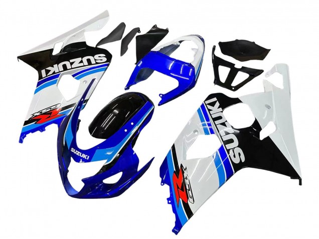 2004-2005 White Blue Black Red Suzuki GSXR 600 / GSXR 750 Motorcycle Fairing UK